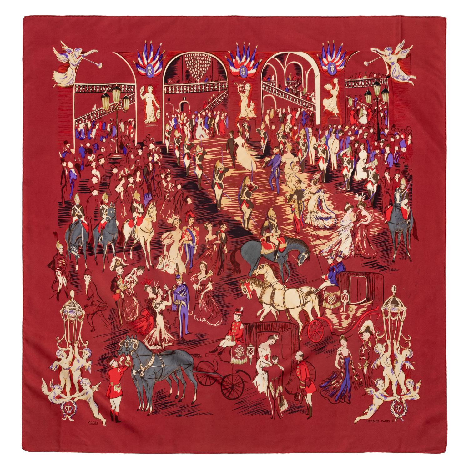 Hermès 90cm Silk Scarf