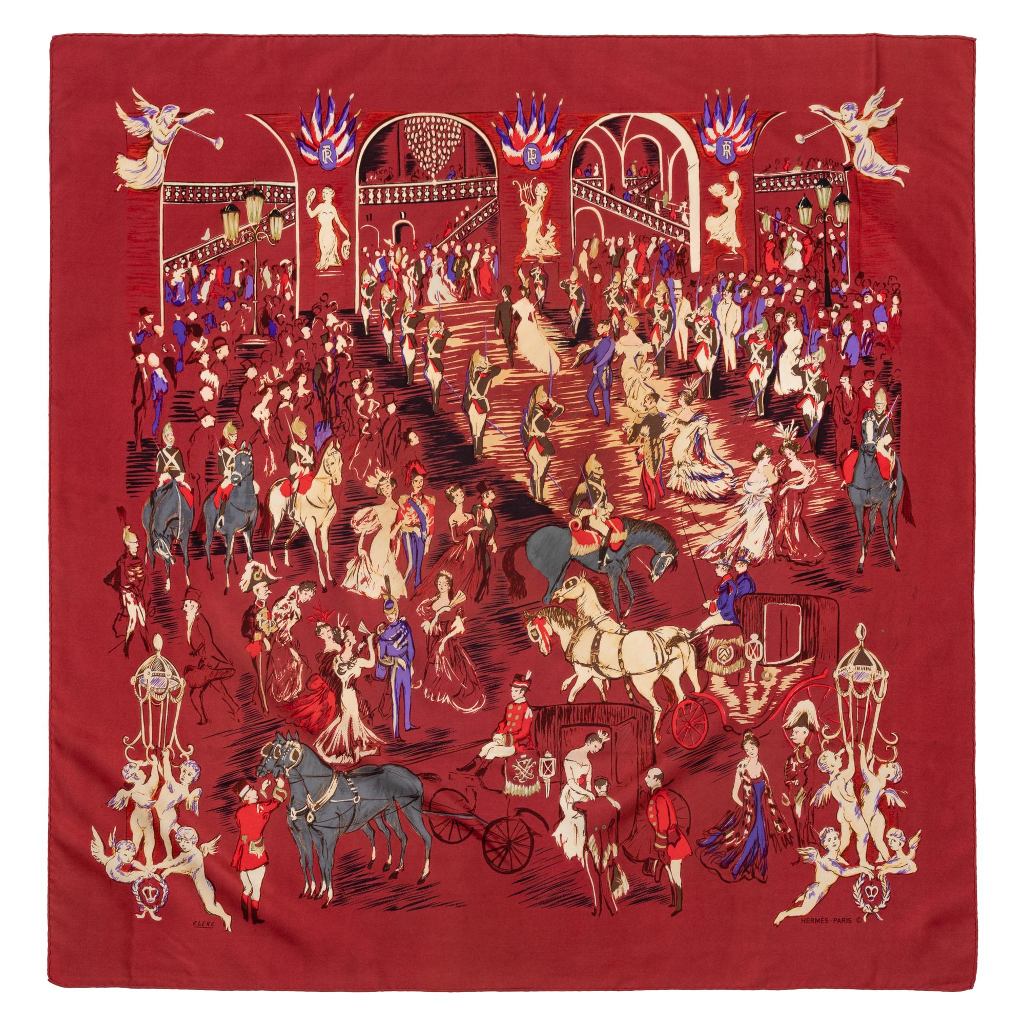 Hermès 90cm Silk Scarf