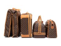 Four Louis Vuitton Luggage Pieces, 1970-80s