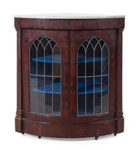 A Victorian Mahogany Corner Cabinet