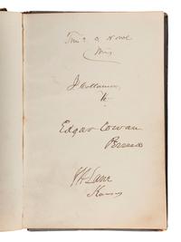 [LINCOLN, Abraham (1809-1865), DOUGLASS, Frederick (ca 1818-1895), and others - AUTOGRAPH ALBUM].