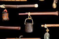 Twelve Japanese Bamboo Portable Writing Sets, Yatate