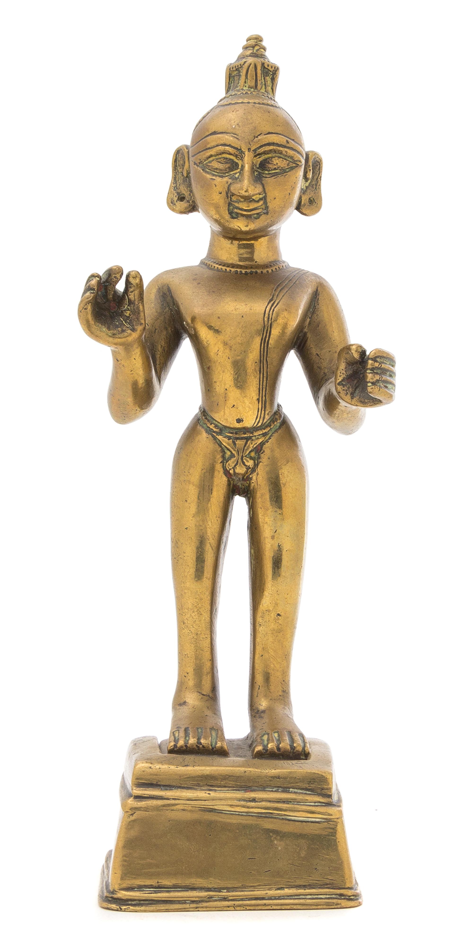 An Indian Bronze Figure Height 11 inches. — 18TH CENTURY