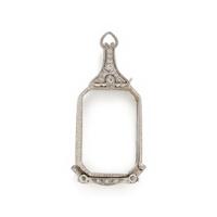PLATINUM AND DIAMOND LORGNETTE