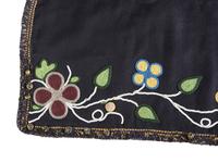 Great Lakes Beaded Wool Saddle Blanket