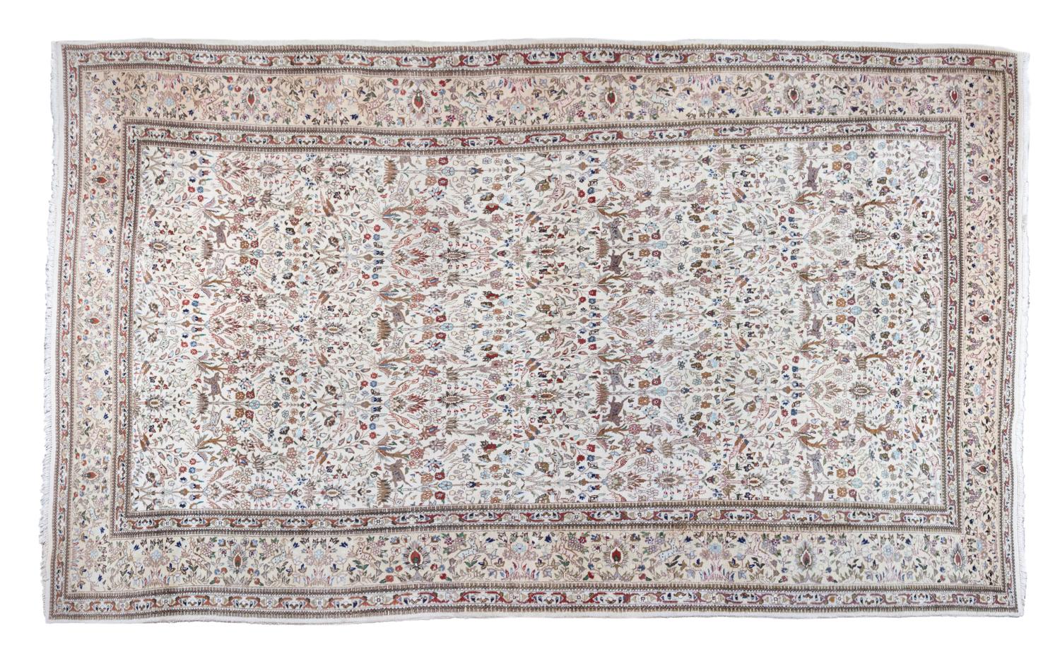 A Tabriz Rug — LATE 20TH CENTURY