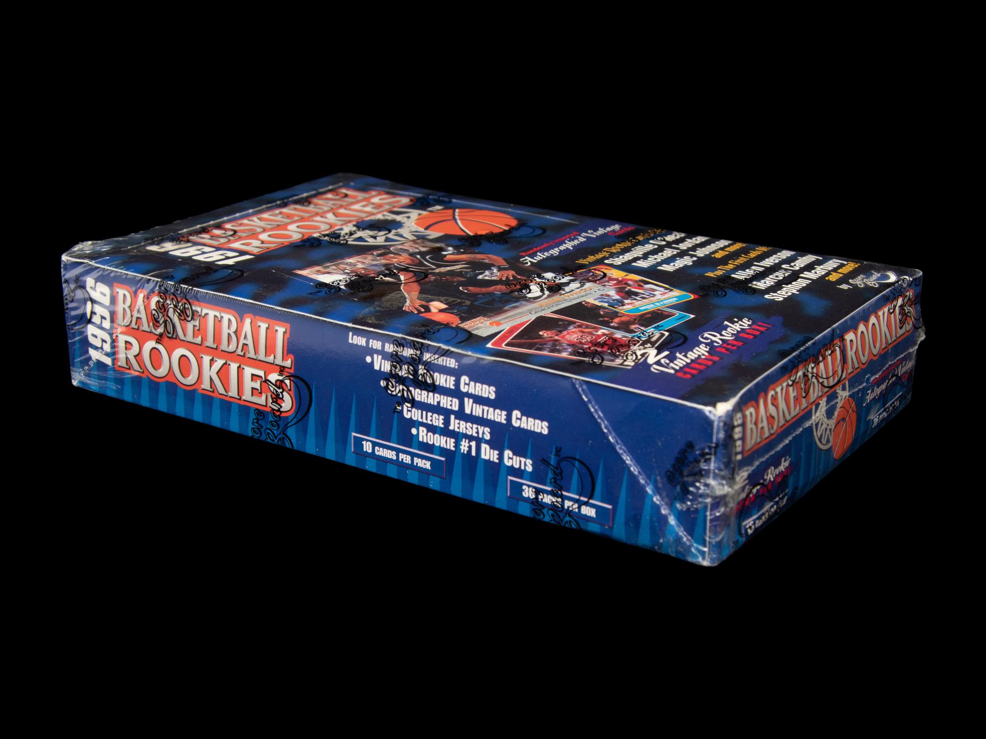 A Retail Box of 1996 Scoreboard Basketball Rookies Cards (Kobe Bryant Rookie)