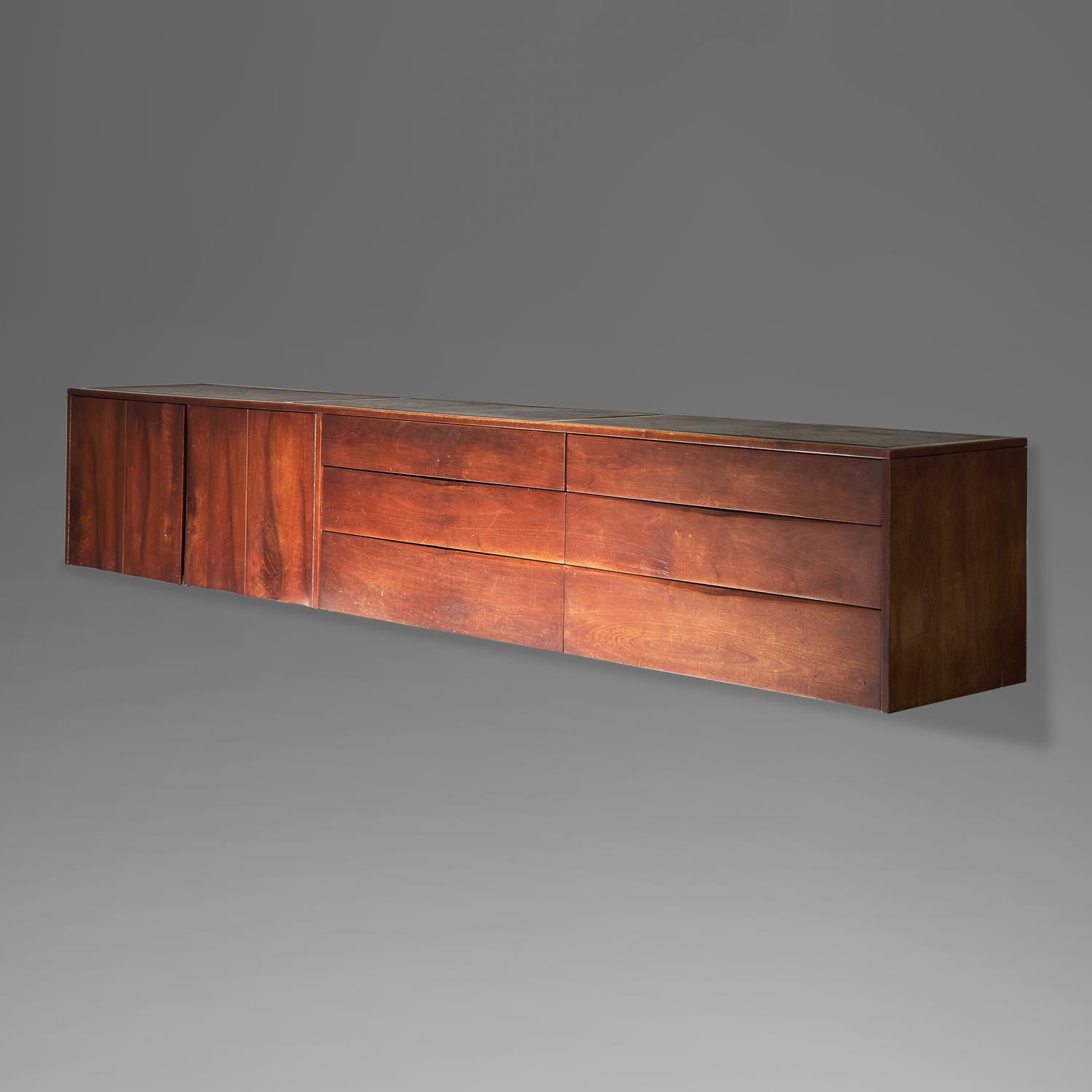 Wall-mounted cabinet, 1954