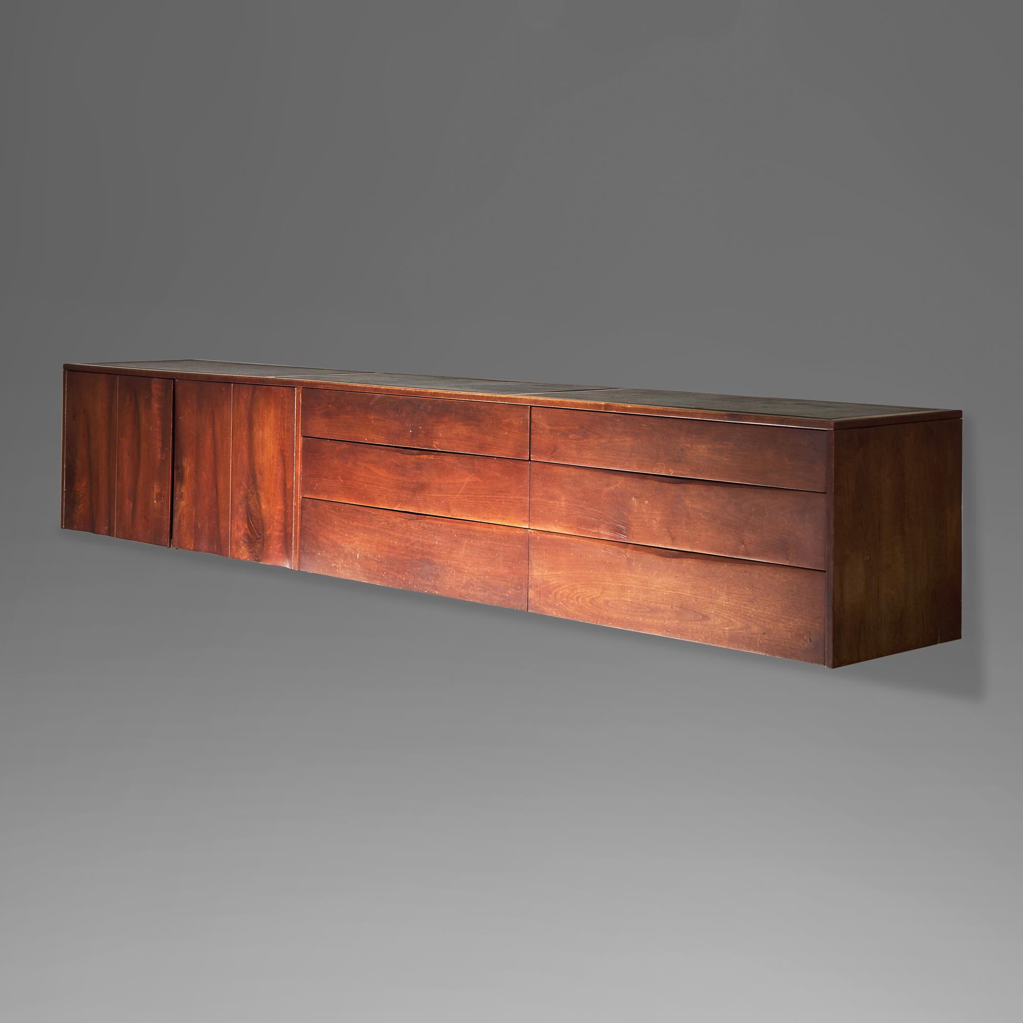 Wall-mounted cabinet, 1954