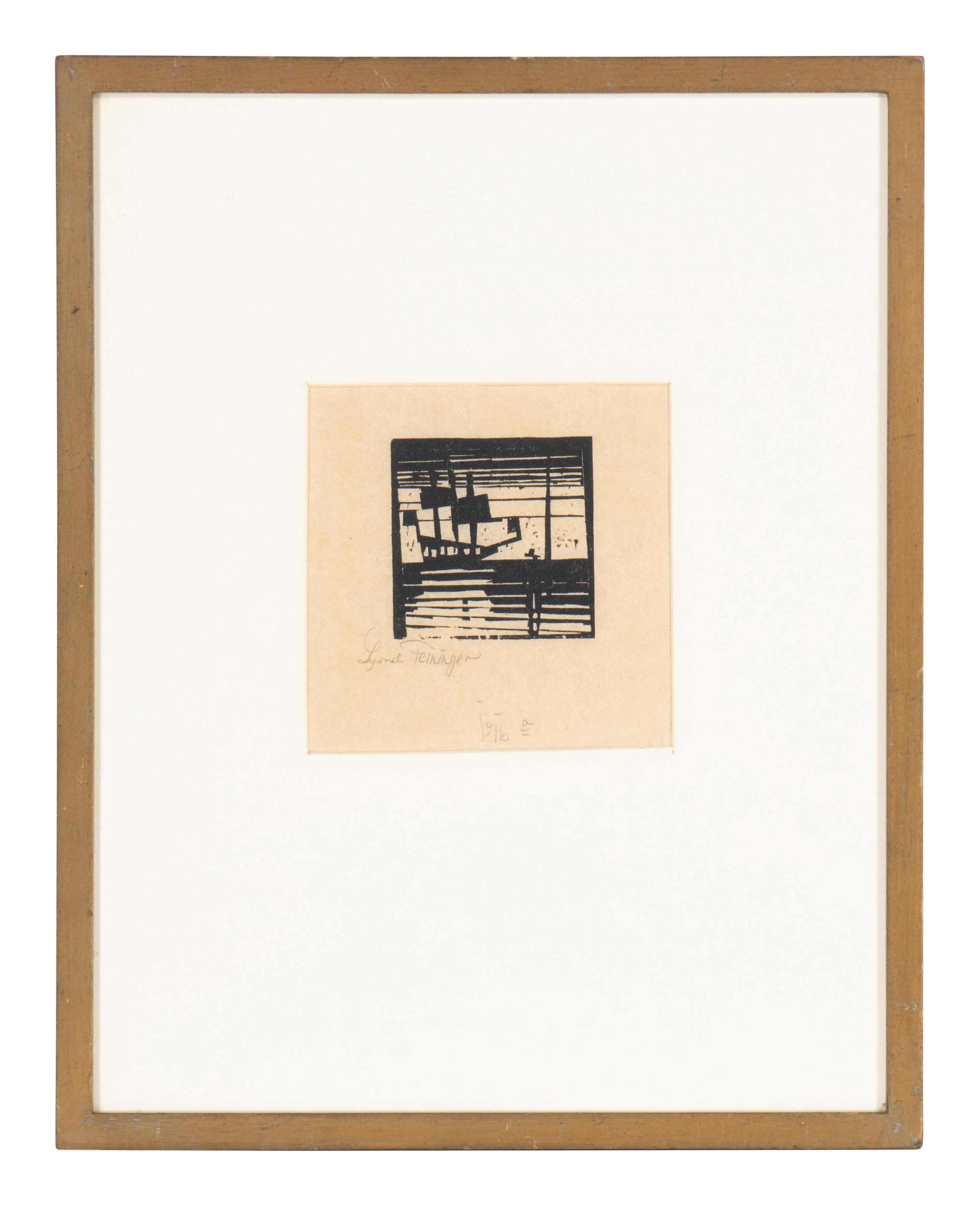 Dreimaster vor Anker, 1919