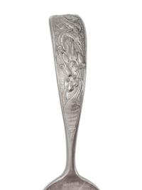 Eight Chinese Export Silver Serving Articles