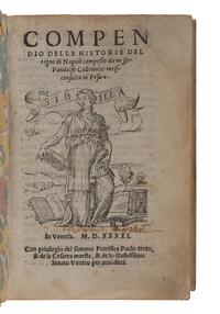 [16th CENTURY PRINTING - VENICE]. A group of 3 works, comprising: