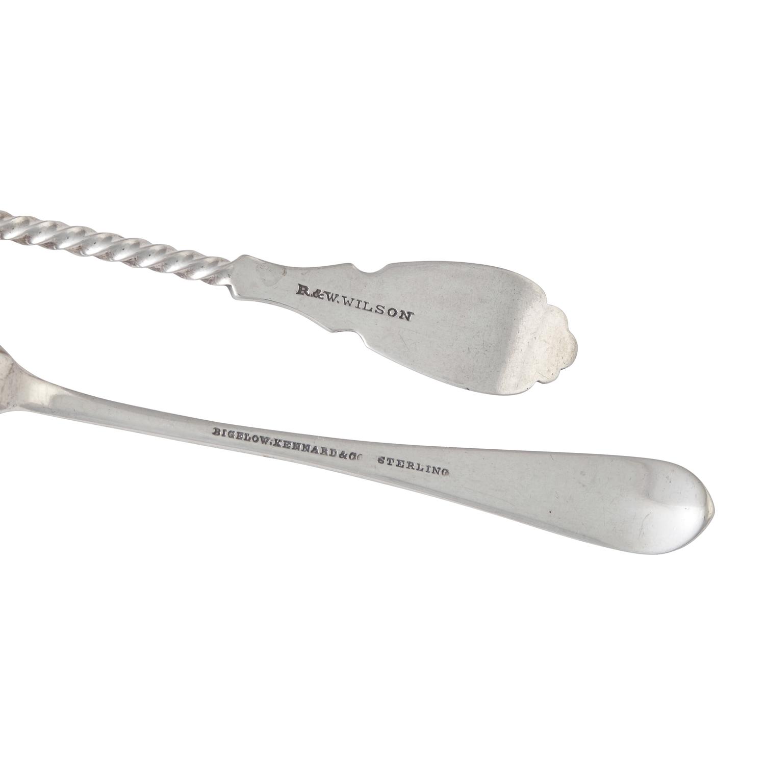 An Assorted Collection of Silver Flatware Articles