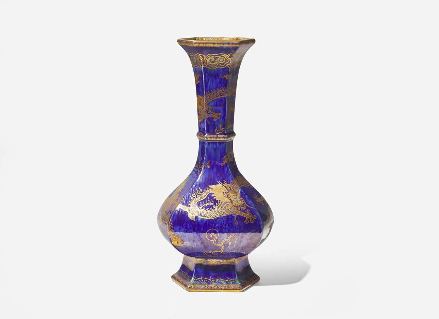 A Wedgwood Dragon Lustre Vase, UK, circa 1915