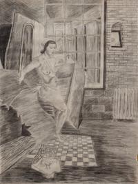 Beni Kosh (Charles Elmer Harris), (American, 1917-1993), Standing Nude