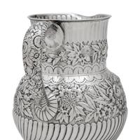 A Tiffany and Co. Silver Water Pitcher