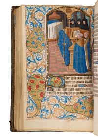 MASTER OF JEANNE HERVEZ (active Paris, c. 1480-1500) Book of Hours (use of Paris), in Latin and French, illuminated manuscript on parchment [Paris, c. 1490-1500]