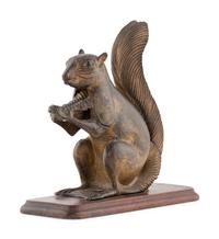 A Cast Iron Squirrel Form Nutcracker