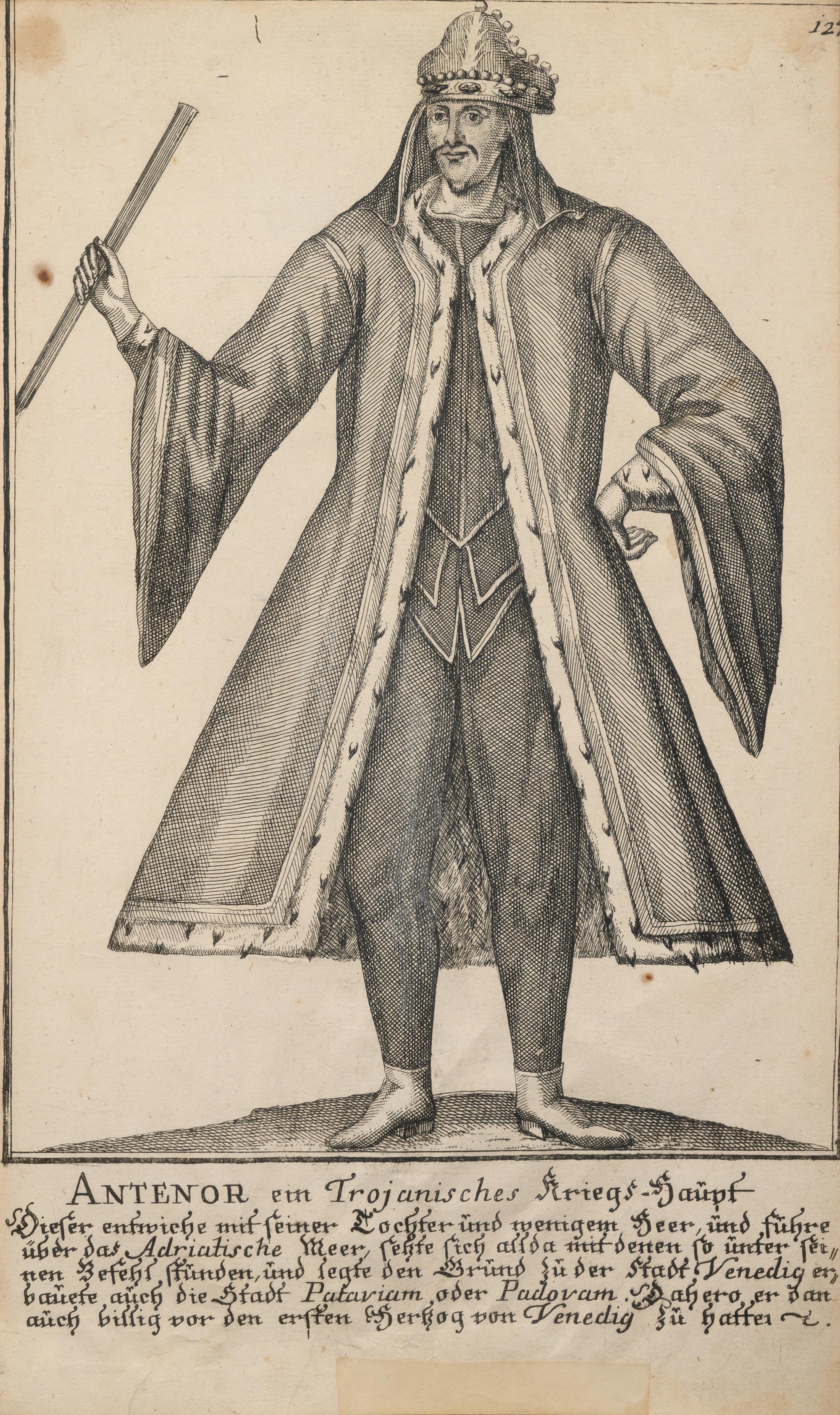 A Set of Eight Continental Costume Engravings by Johann Christoph Dehne (fl. 18th Century)