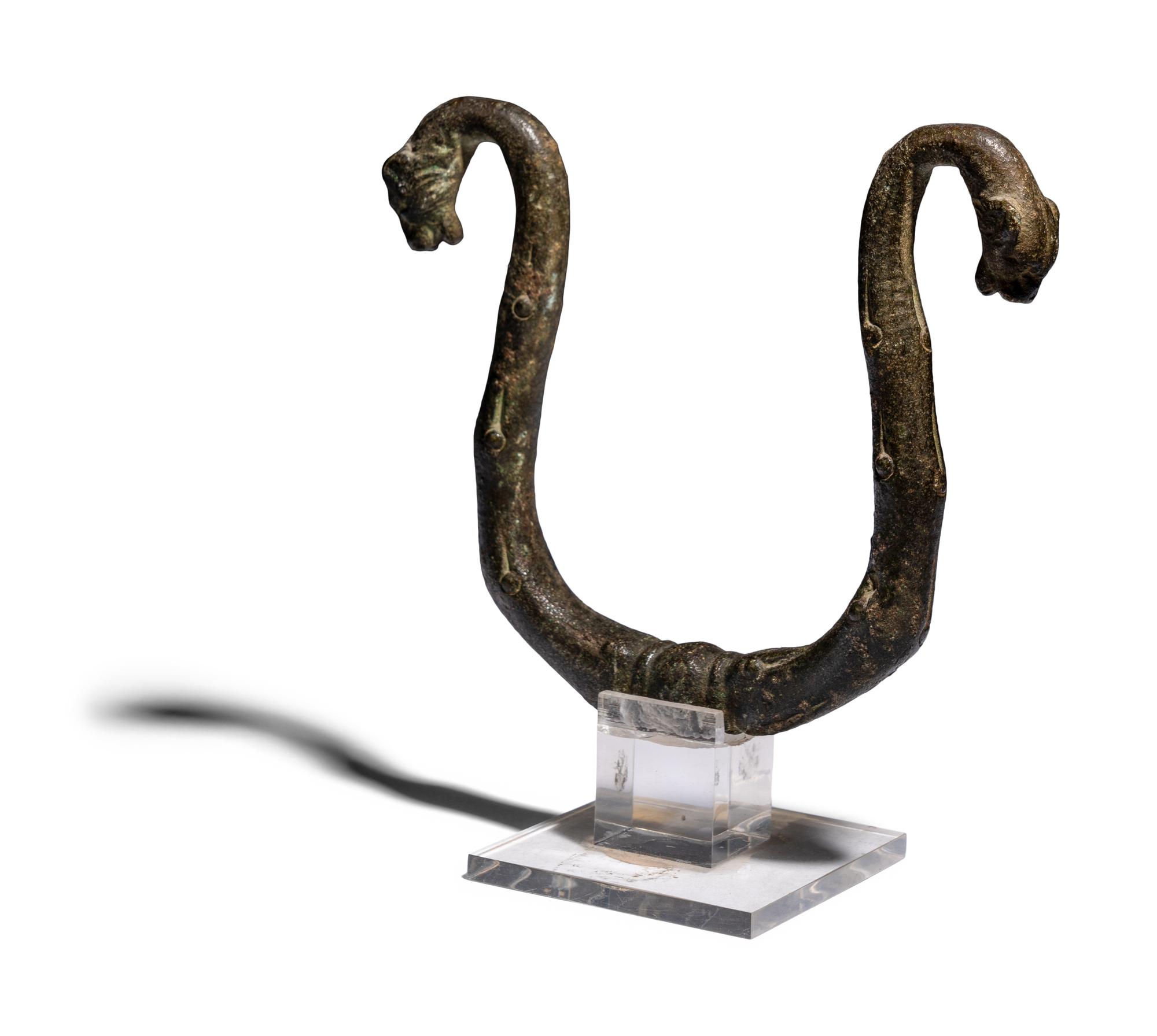 A Roman Bronze Handle