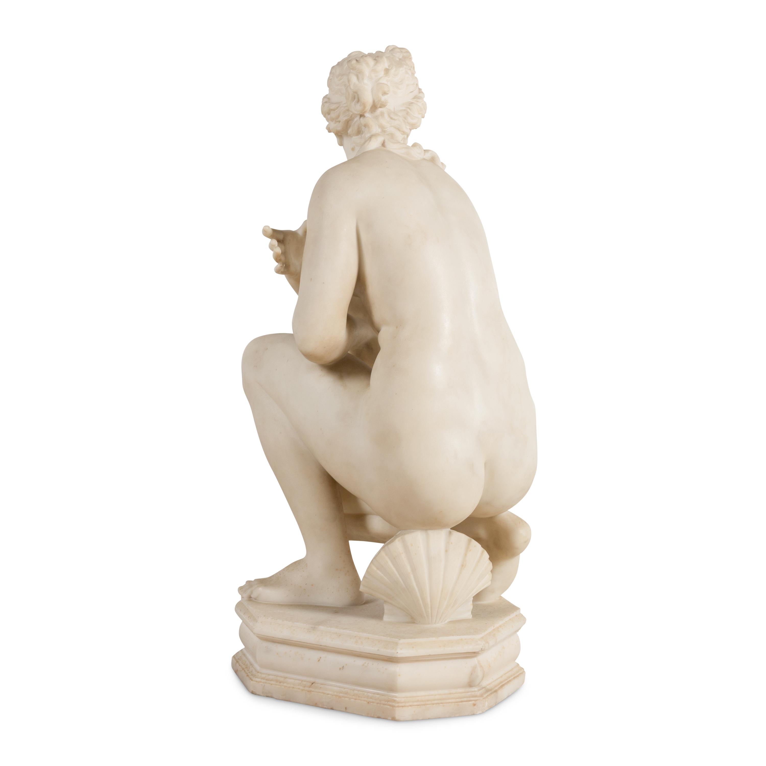 After the Antique Italian, Late 18th/Early 19th Century — Crouching Venus