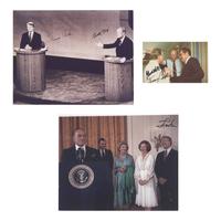 [Presidential] Carter, Jimmy, and Gerald Ford. Group of 3 signed photographs