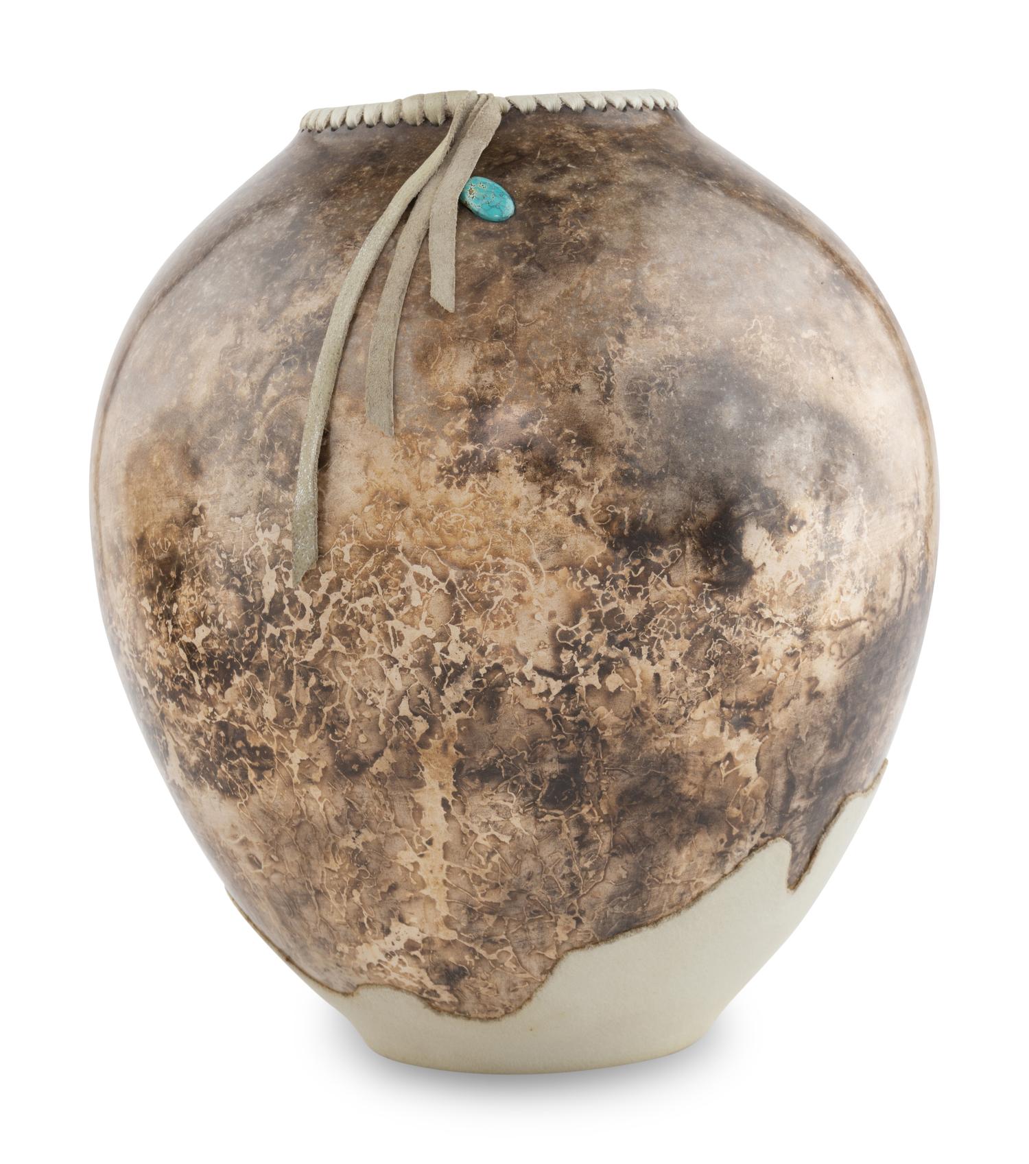 Group of Horsehair Pottery Vessels