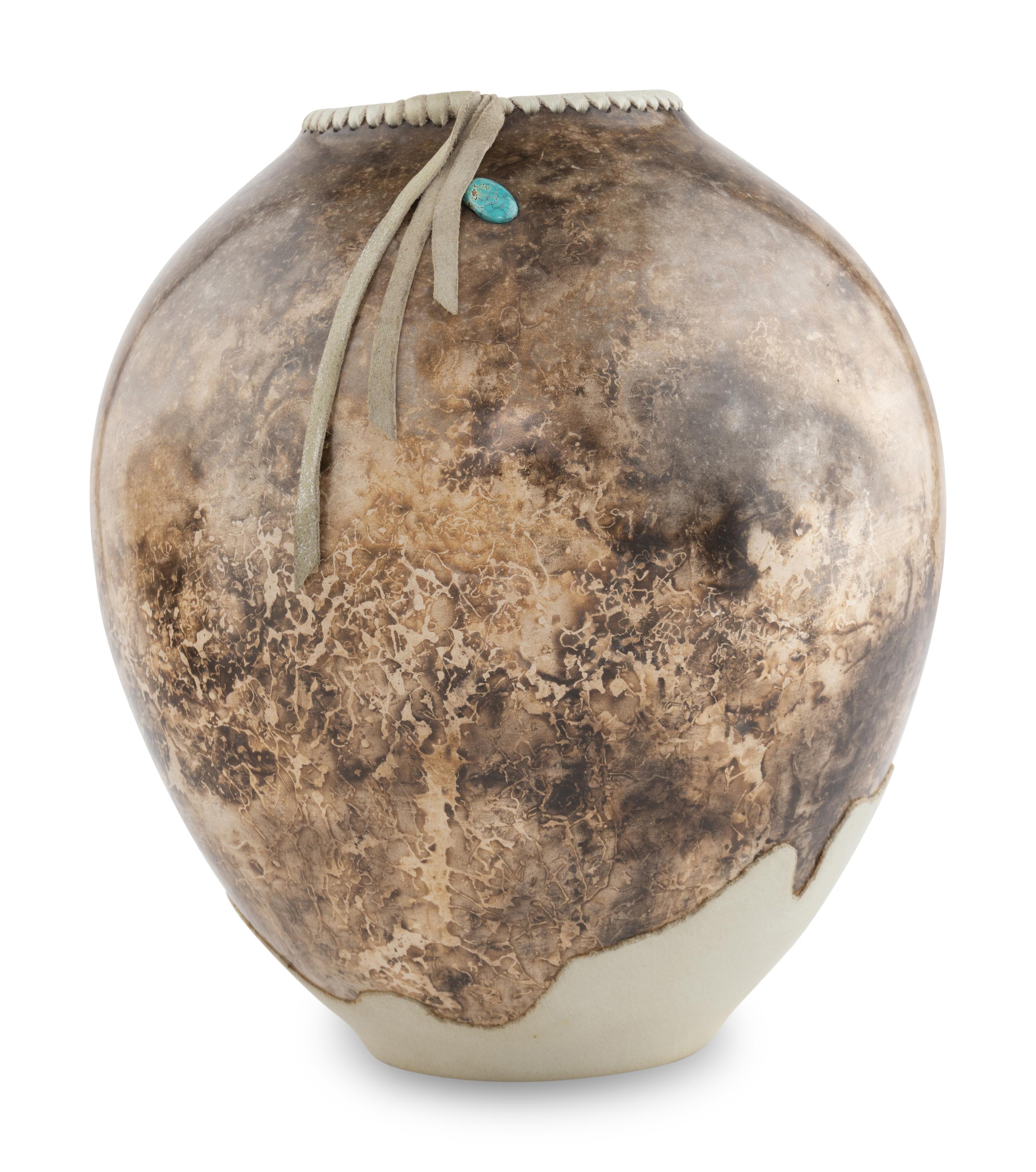 Group of Horsehair Pottery Vessels