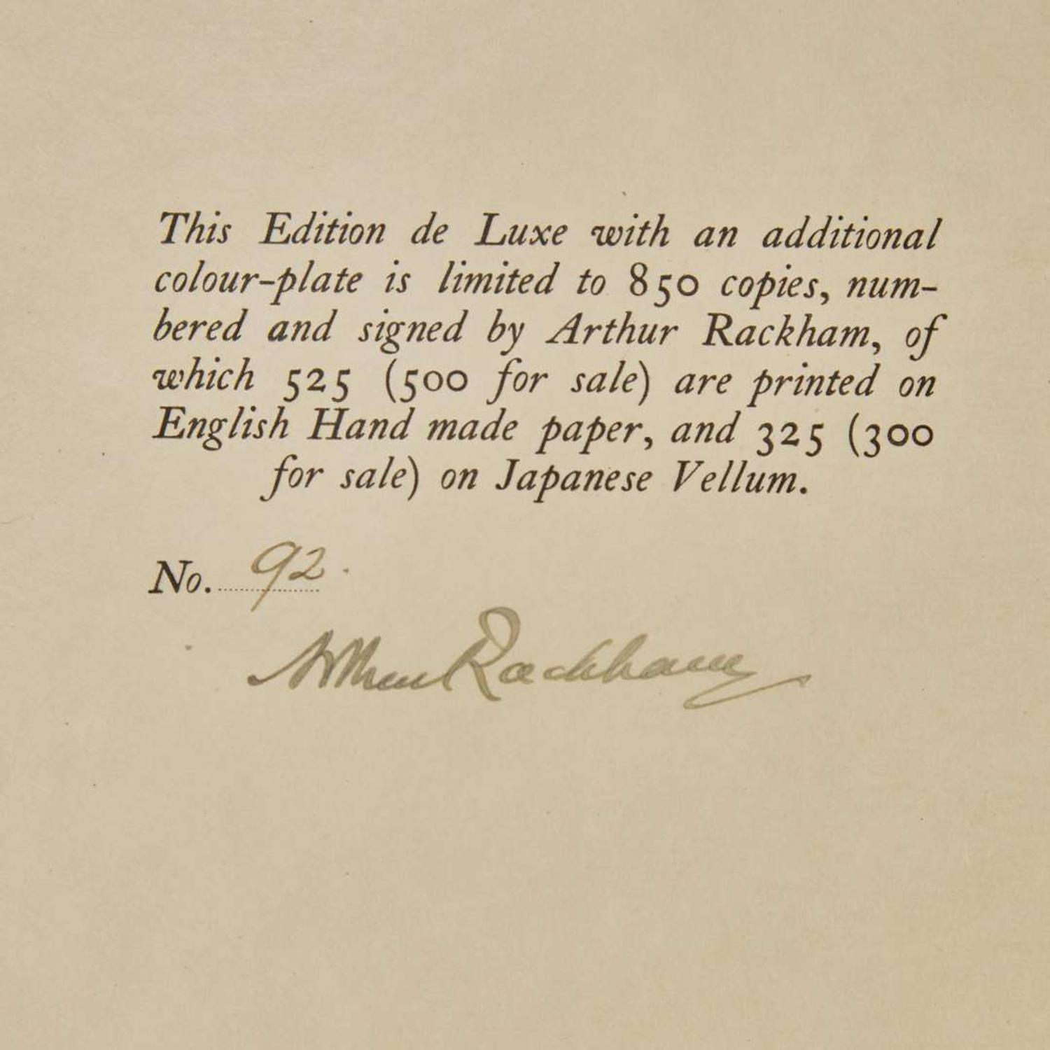 [Children's & Illustrated] [Rackham, Arthur] Evans, C.S. (editor) Cinderella