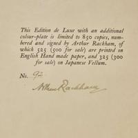 [Children's & Illustrated] [Rackham, Arthur] Evans, C.S. (editor) Cinderella