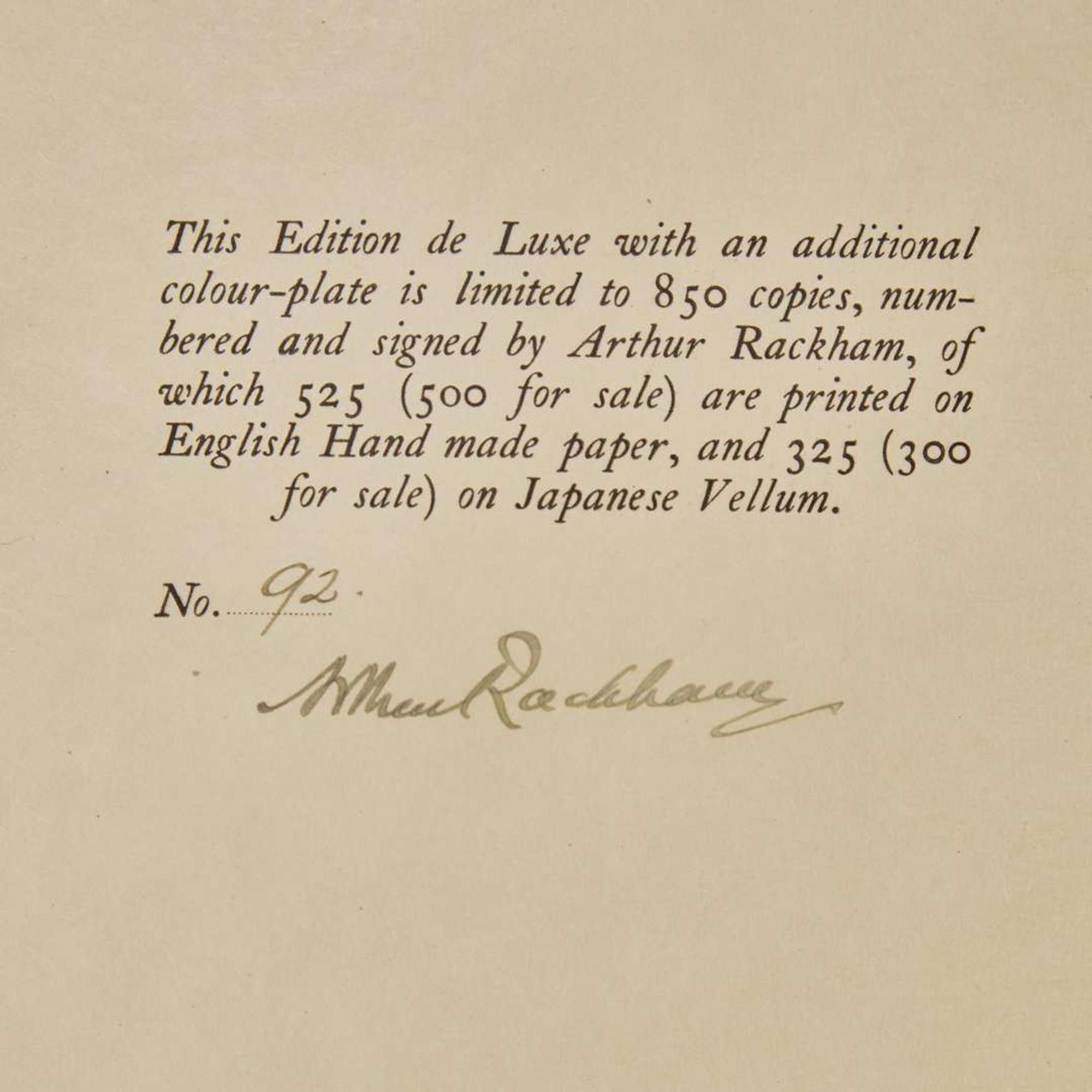 [Children's & Illustrated] [Rackham, Arthur] Evans, C.S. (editor) Cinderella