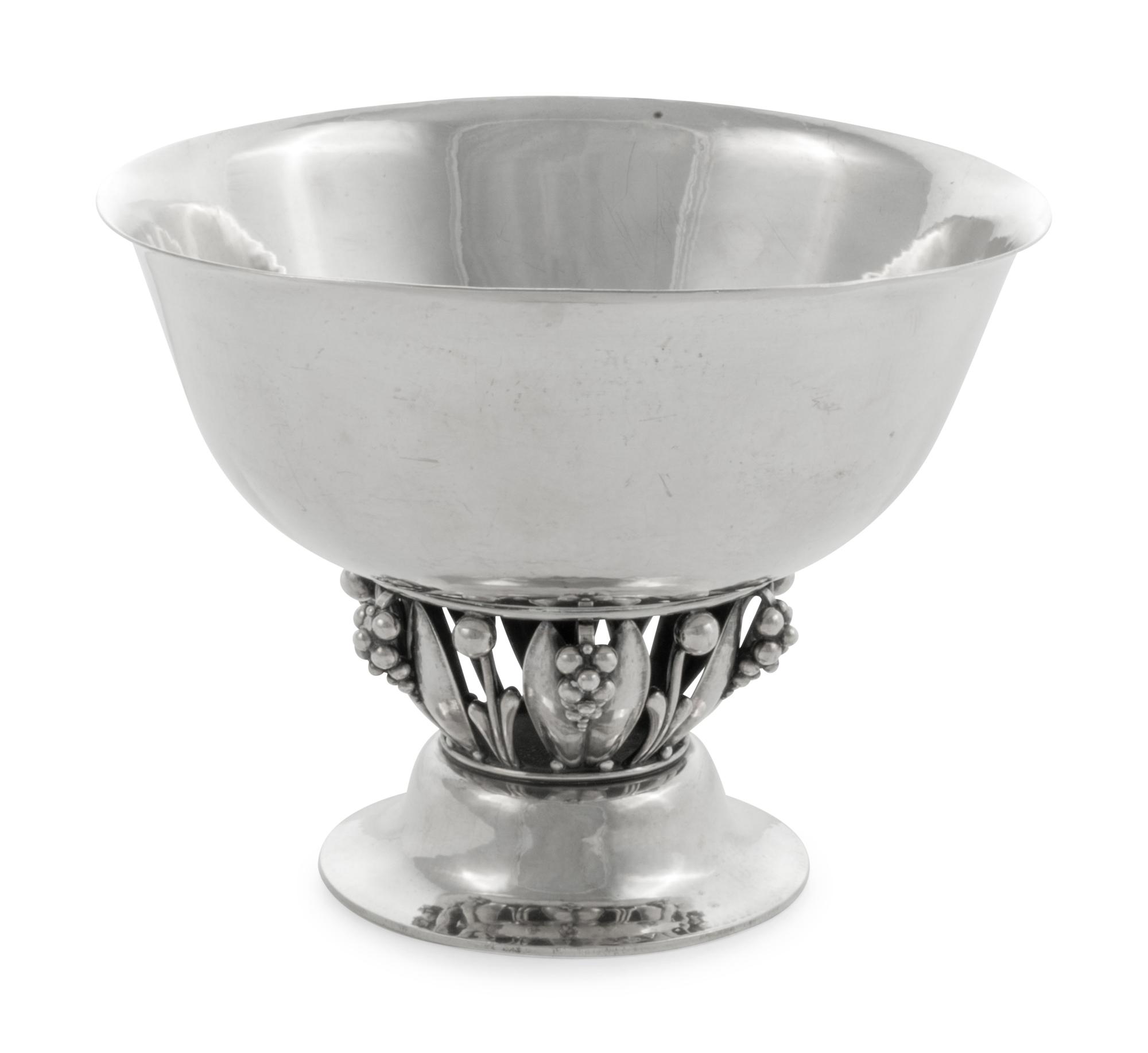 A Georg Jensen Silver Centerpiece Bowl
