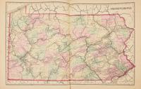[Americana] Combination Atlas Map of Lancaster County Pennsylvania