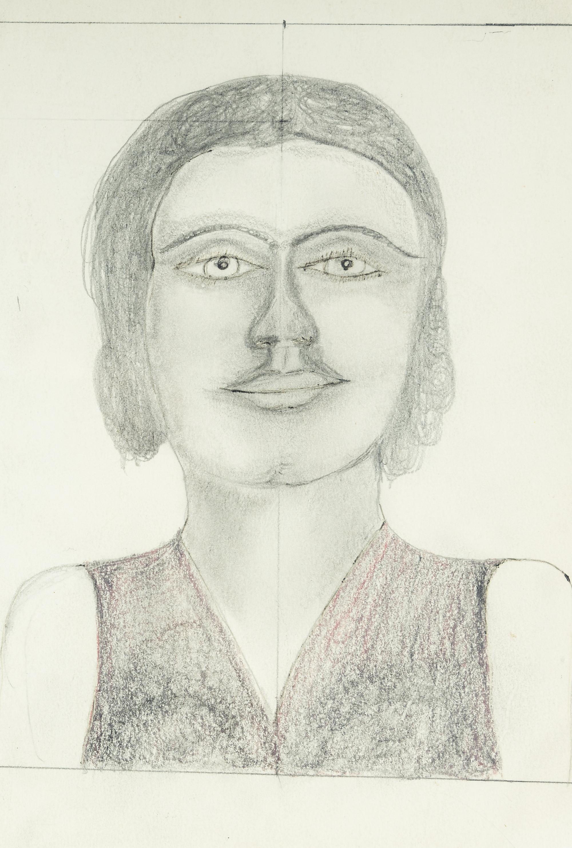 Untitled (His and Hers Portrait)