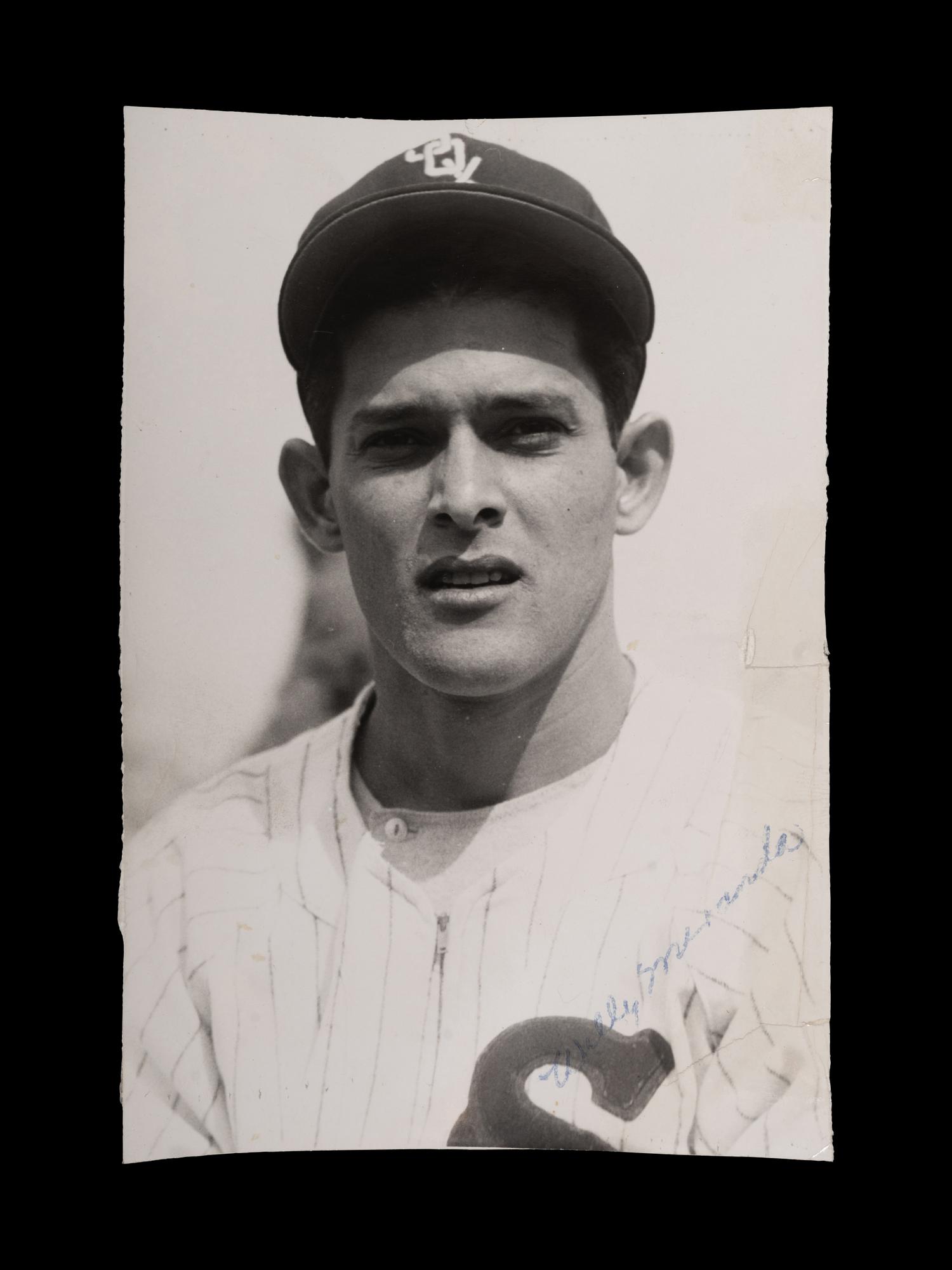 A Group of 1950s Comiskey Park Chicago White Sox Signed Type One Photographs and Ephemera Including Nellie Fox Signed Photograph,