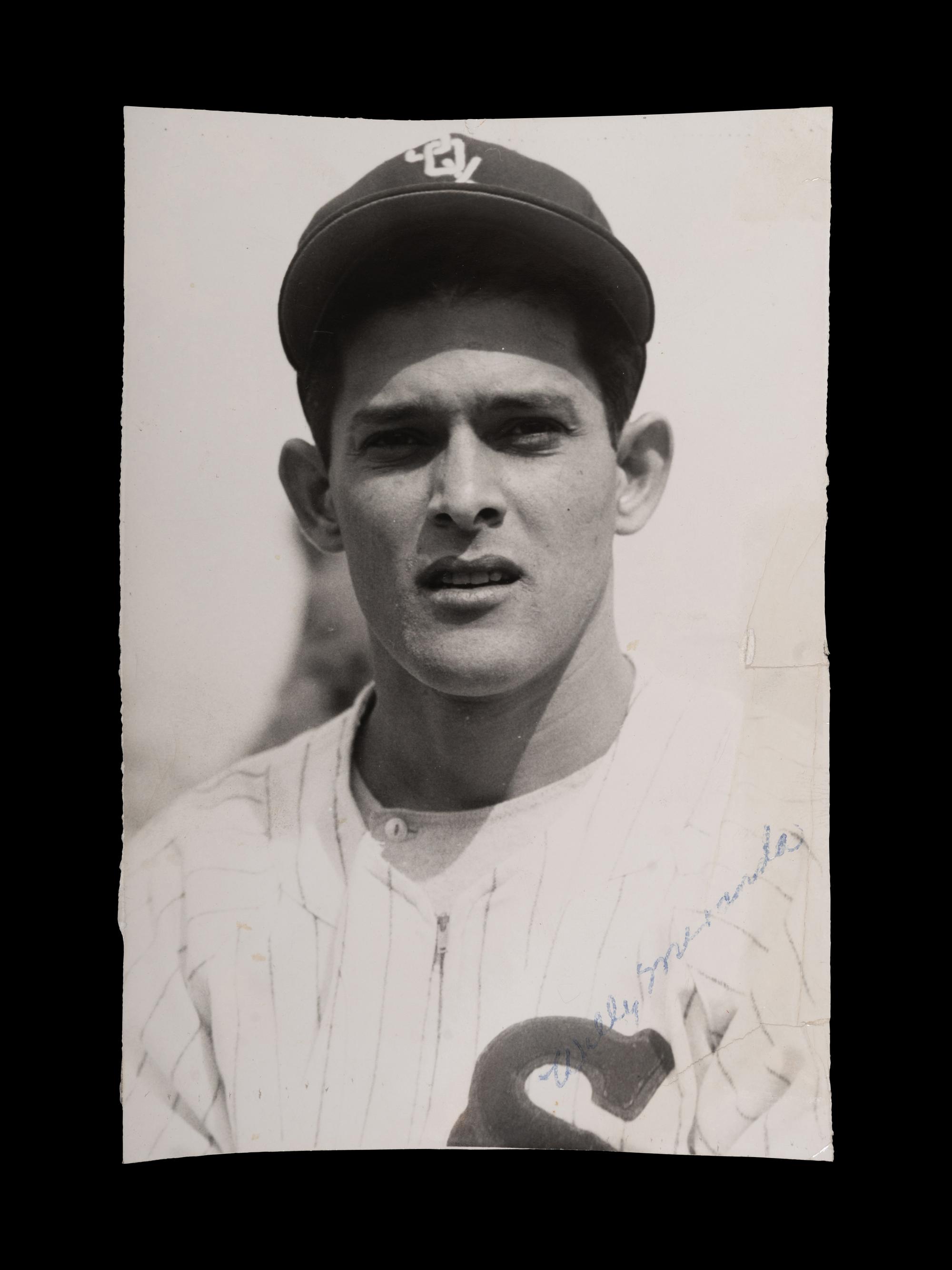 A Group of 1950s Comiskey Park Chicago White Sox Signed Type One Photographs and Ephemera Including Nellie Fox Signed Photograph,