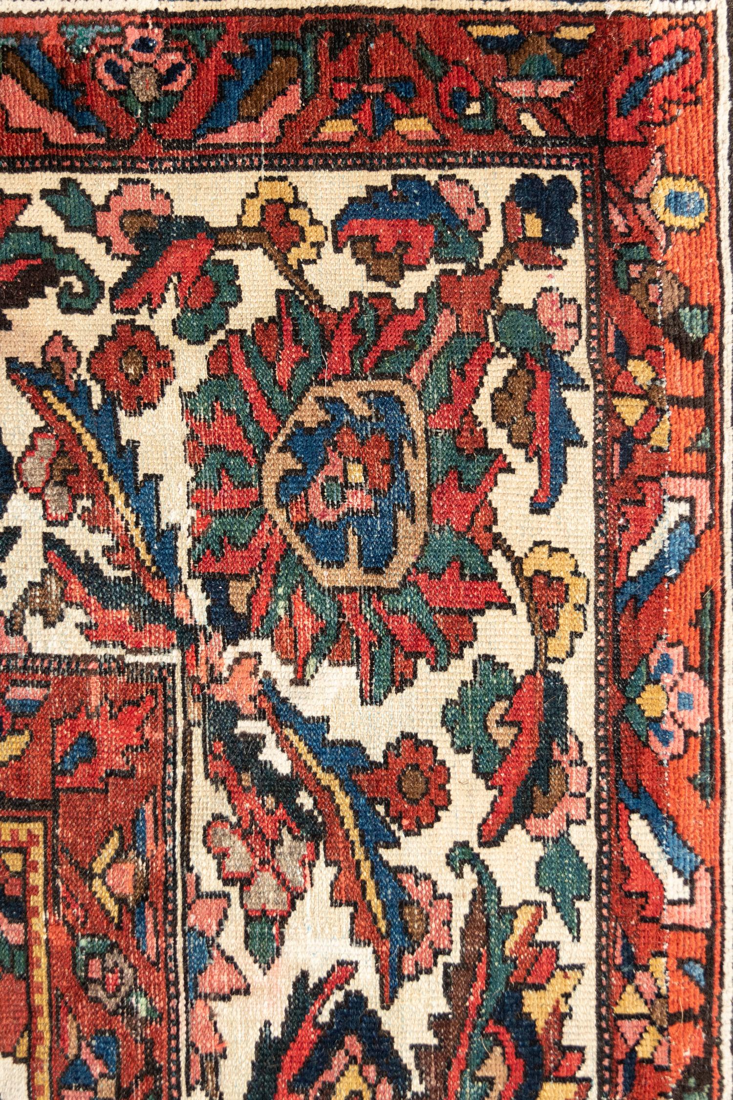 A Bakhtiari Wool Rug