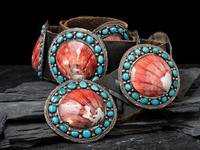 Navajo Sterling Silver Concha Belt