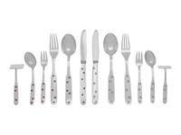 Two Danish Silver and Enamel Child's Cutlery Sets