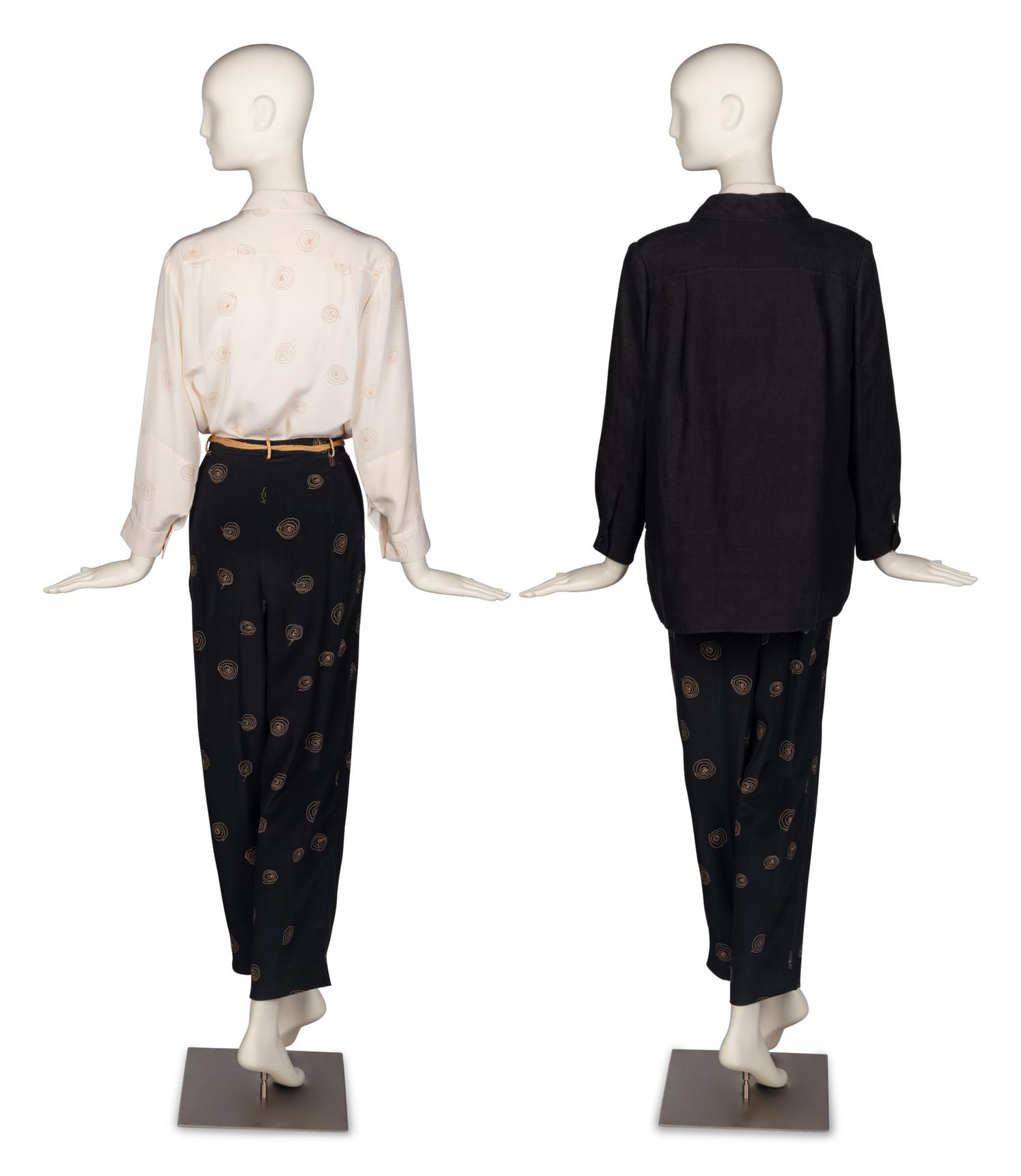 Three Spiral-Motif Separates by Geoffrey Beene