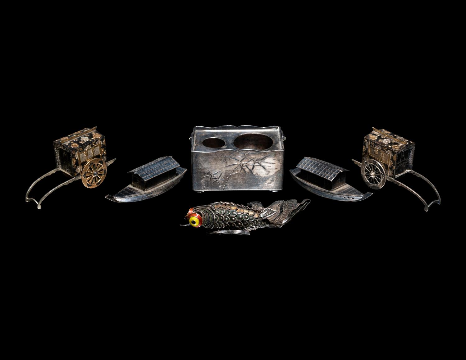 Six Chinese and Japanese Silver Articles