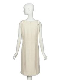 CHANEL, SLEEVELESS TWEED DRESS
