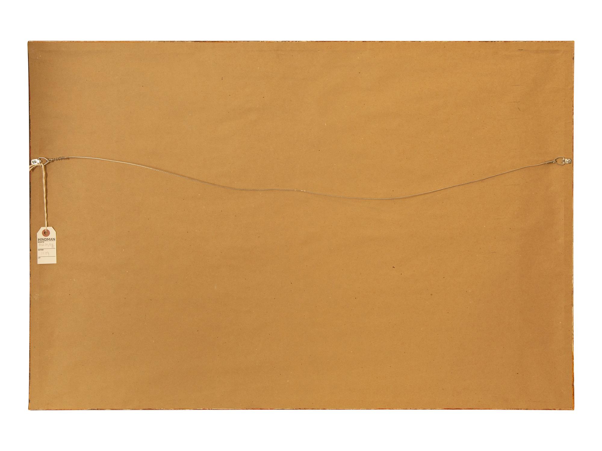 A Pair of Italian Framed Silk Velvet Panels