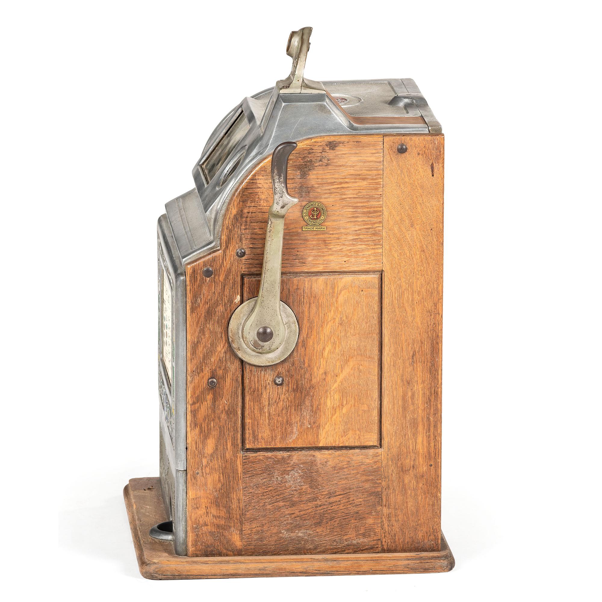 An O.D. Jennings Five-Cent 'Dutch Boy' Slot Machine