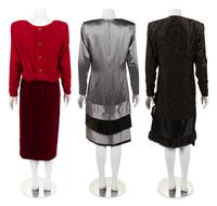 Three Galanos Dresses, Spring/Summer 1987