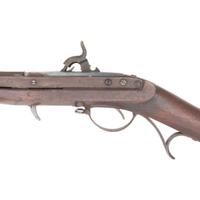 Massachusetts Marked US Model 1819 Hall Rifle Arsenal Altered to Percussion