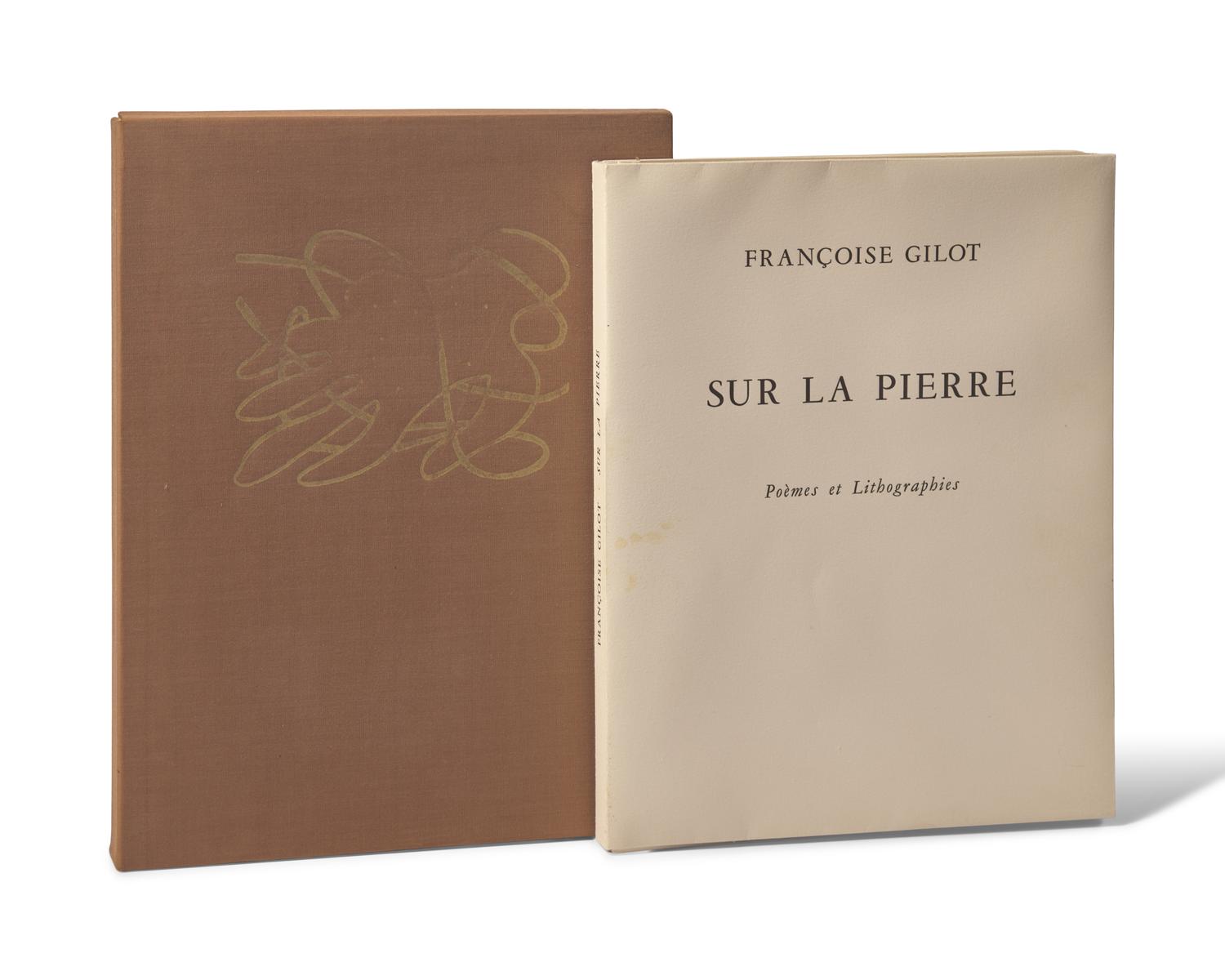 [Art] Gilot, Francoise. Sur la Pierre Poemes et Lithographies