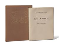 [Art] Gilot, Francoise. Sur la Pierre Poemes et Lithographies