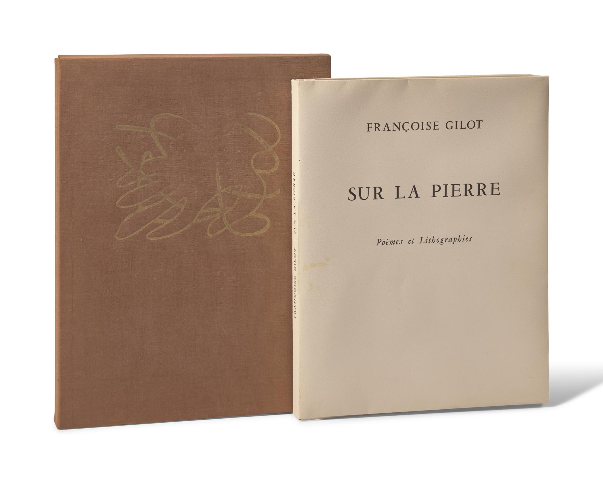 [Art] Gilot, Francoise. Sur la Pierre Poemes et Lithographies
