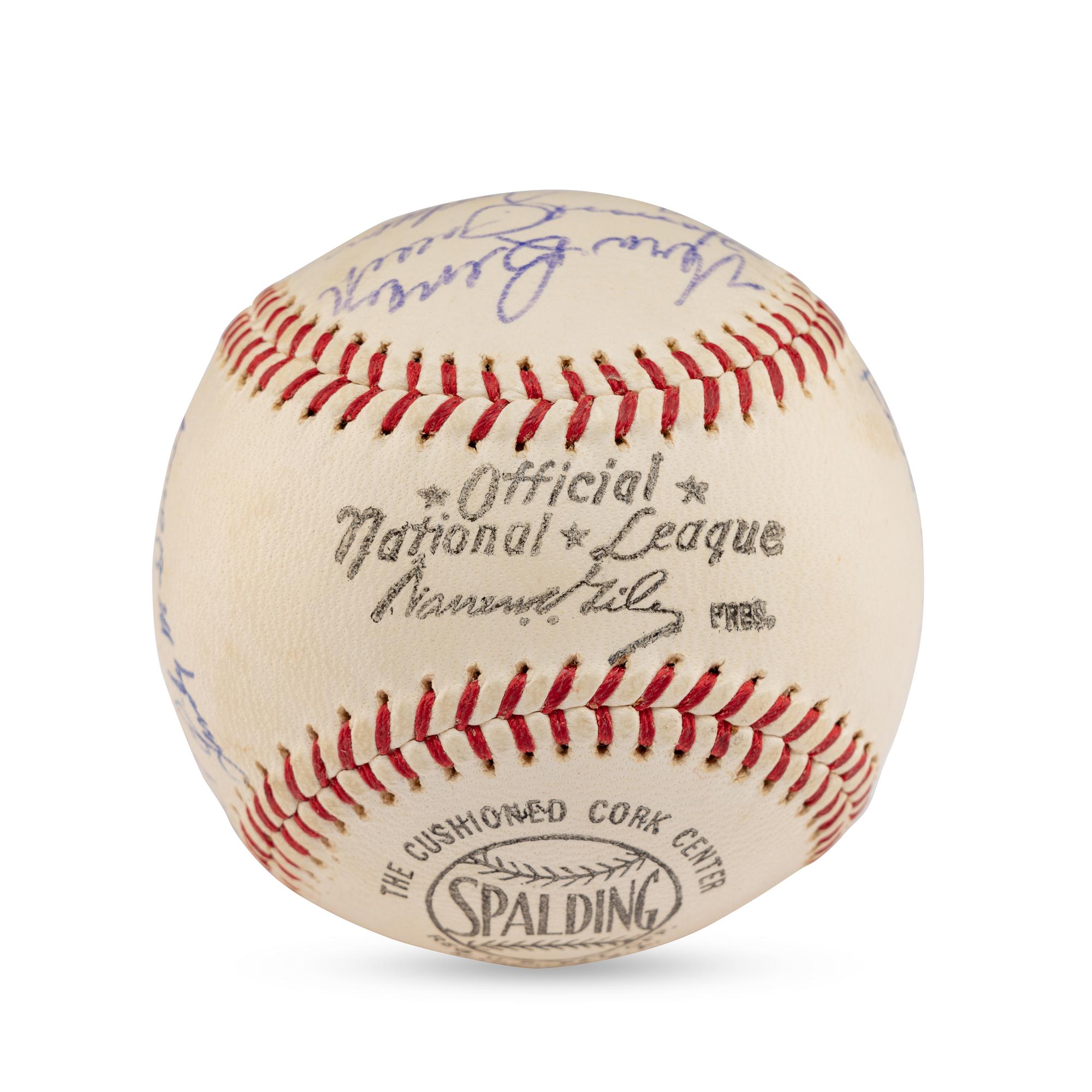 A 1962 St. Louis Cardinals Team Signed Autograph Baseball (Beckett Authentication Services)